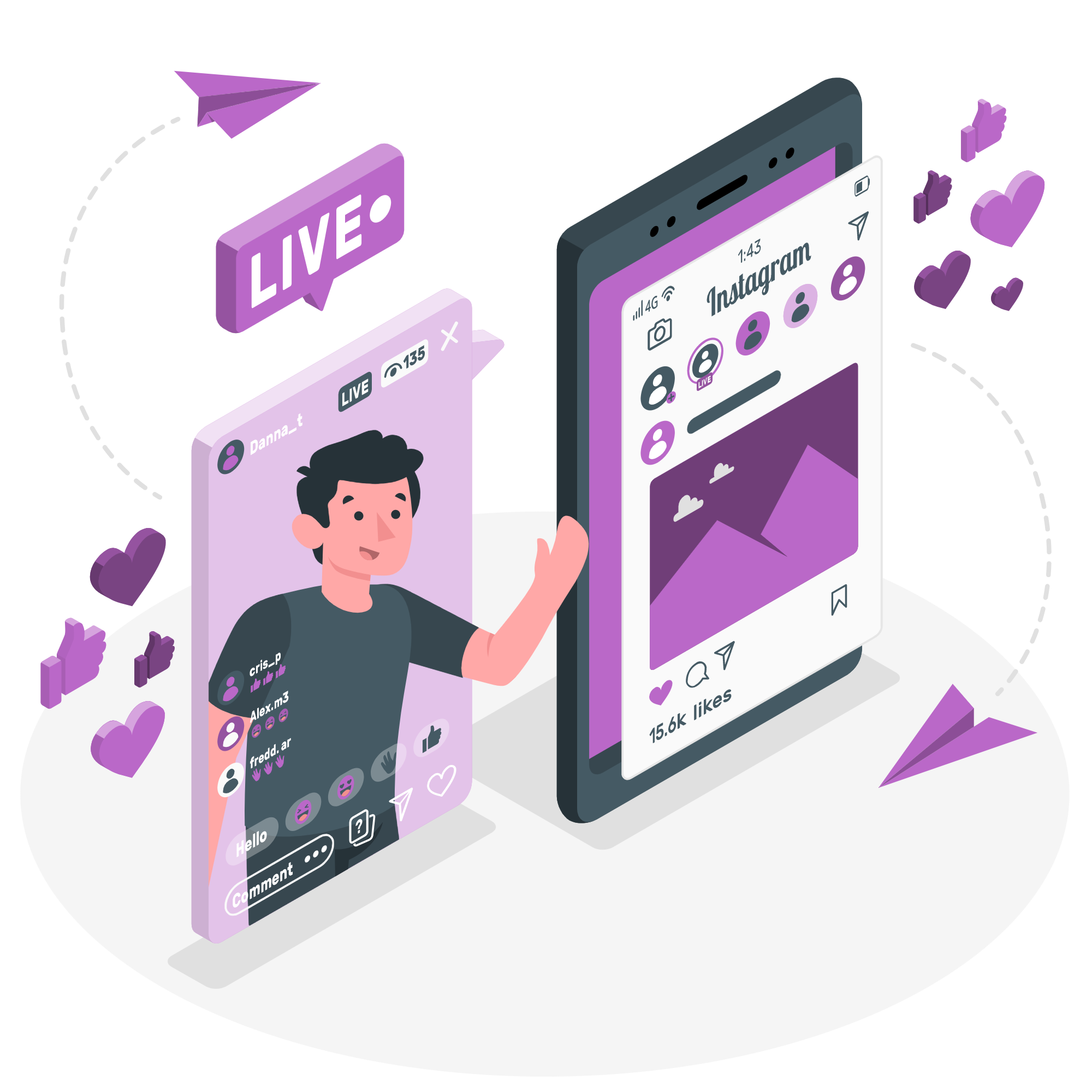 Instagram Video Streaming-amico